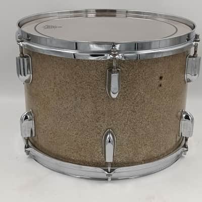 Pearl 1970s 13″ x 9″ Tom In Gold Glitter image 4