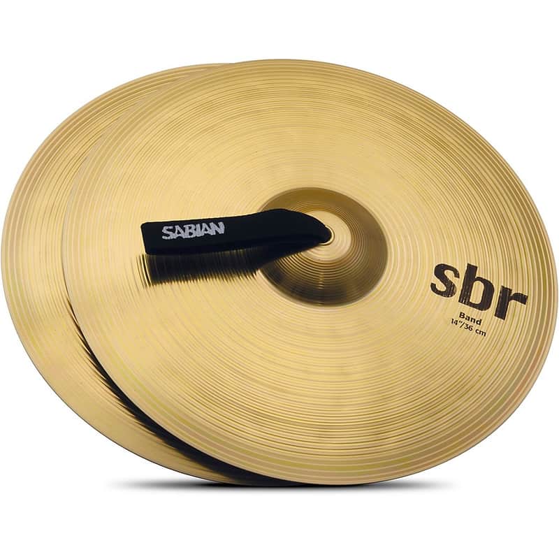 SABIAN SBr Band Cymbal Pair Regular 14 in. image 1