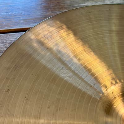 Vintage Paiste 505 18" Medium Crash Cymbal - Green Label image 12