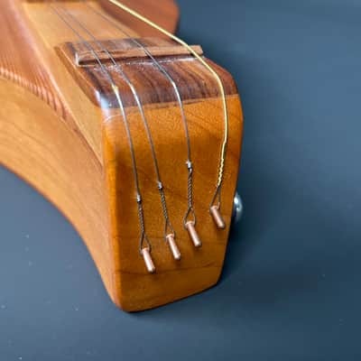 Black Mountain Instruments Model 580 Mountain Dulcimer 2009 USA w/ Gig Bag, Books & Accessories image 10
