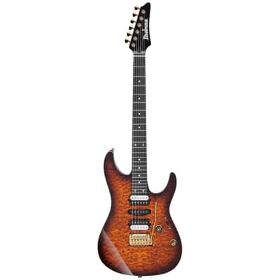 Ibanez AZ47P1QM DEB Premium Electric Guitar. Dragon Eye Birst image 2