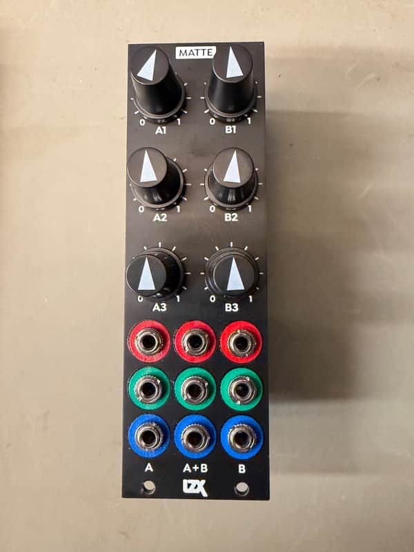 LZX Industries Matte Eurorack Synthesizer Module 2008 - Present - Black image 1