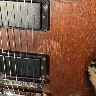 Gibson SGJ w/ RARE Pickups and Tuners ONE Year Only 2013 - Chocolate Satin image 9
