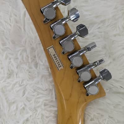 Vintage Epiphone T-310 Tele Style Electric Guitar Yellow w/Gig Bag - 1989 ? image 4