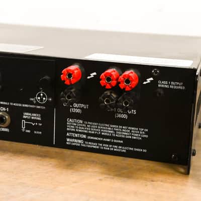Crown Macro-Tech 36x12 2-Channel Power Amplifier CG015TM image 7