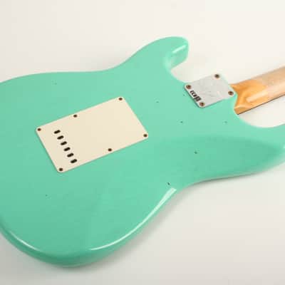 Fender Custom Shop 1959 Stratocaster Journeyman Relic Super Faded Aged Sea Foam Green 3557 image 7