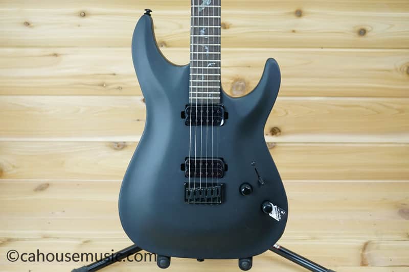 Schecter Damien-6 - Satin Black image 1