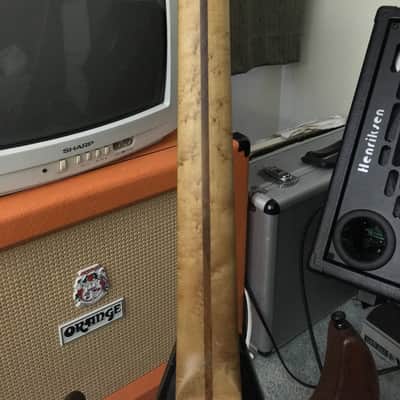 Charvel San Dimas 1984 natural Hawaiian Koa image 10