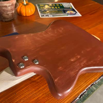 Harmony bobkat(cardinal guitars rebuild) image 6