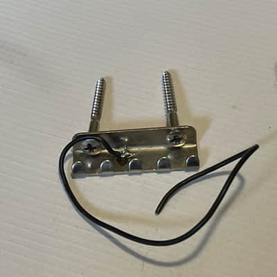2000's Jackson Dinky Guitars JT-580LP Takeuchi Brushed Chrome Licensed Floyd Rose Tremolo Guitar Bridge image 2