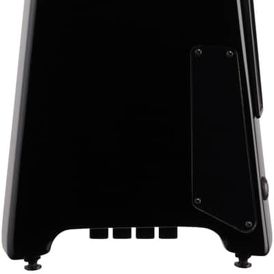 Steinberger Spirit XT-2 Standard Electric Bass, Left-Handed (with Gig Bag), Black image 7