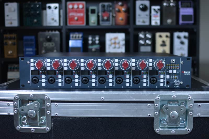 Immagine AMS Neve 1073OPX 8-Channel Microphone / Line Preamp 2021 - Present - RAF Blue - 1