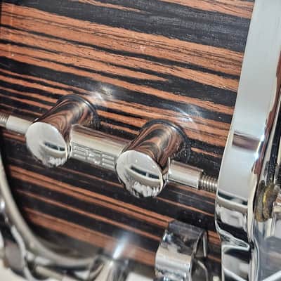 Sonor SC 10 1406 SDWD S Classix 14"x 6" Scandinavian Birch Snare in Ebony Veneer w/ Hella Hoops image 11