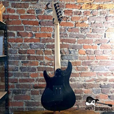 Ibanez Saber S470BK MIJ Electric Guitar w/ DiMarzio Pickups & OHSC (1993 - Black) image 6