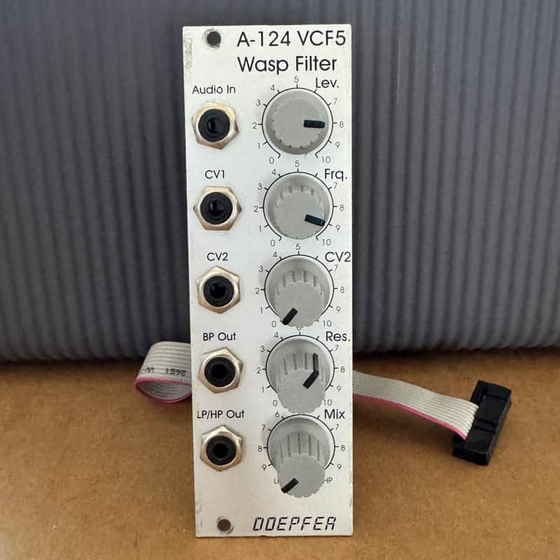Doepfer A-124 VCF5 Wasp Filter 2010s - Silver image 1