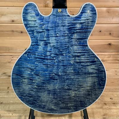 Gibson Custom 1959 ES-355 Electric Guitar - Pale Blue Gloss image 4