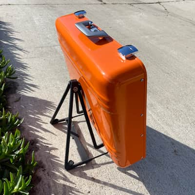 BPNYC ZERO Halliburton Eurorack Modular Travel Case 9U 96hp "ORANGE" image 8
