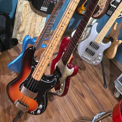 1978 Fender P Neck with 2019 American Standard body- Sunburst image 6