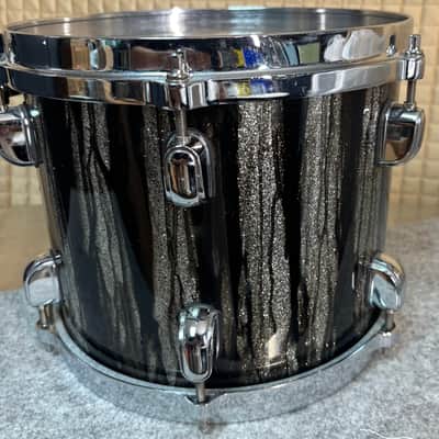 Tama Starclassic Walnut Birch 10x8 tom - Black Clouds & Silver Linings image 8