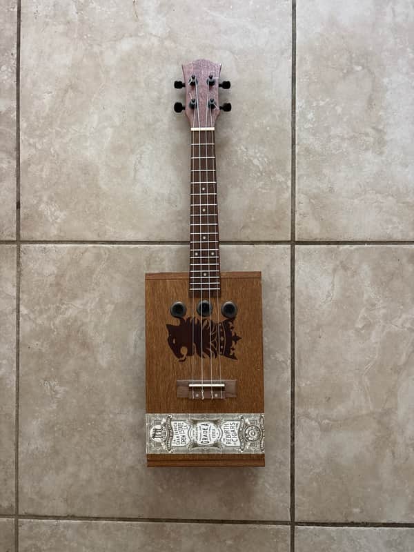Custom Cigar box Tenor ukulele image 1