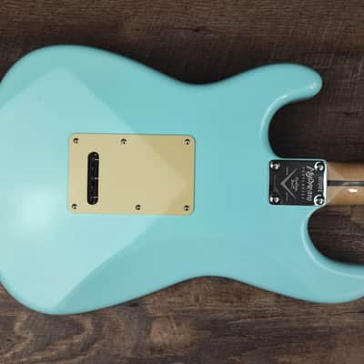 MyDream Partcaster Custom Built - Stratelectro Sonic Blue Lipstick image 8