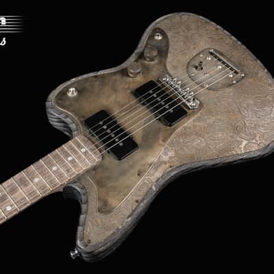 2010 James Trussart SteelMaster Antique Silver Paisley Richard Fortus Guns N' Roses Owned image 3