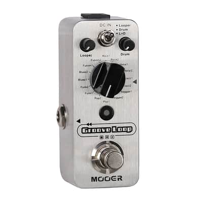 Mooer Groove Loop a Looper and Drummer Guitar Effect Pedal image 3
