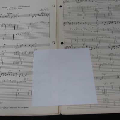 Peer International Corp. Panhandle Rag 1949 Sheet Music Rare image 4