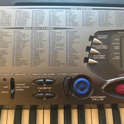Casio CTK-558 61 Key Electronic Keyboard 100 Song Bank 100 Tones image 2