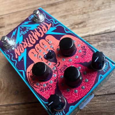 Stone Deaf FX Tremotron Analog Tremolo 2010s - Blue/Orange image 6