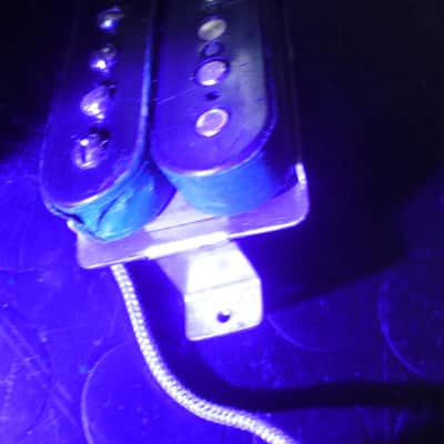 Gibson T-Top patent sticker humbucker late '60s early 70's 1970 1971 1972 1973 1969 - double black image 6