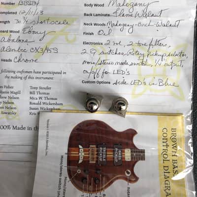 Alembic Stanley Clarke Brown Bass 2013 image 3