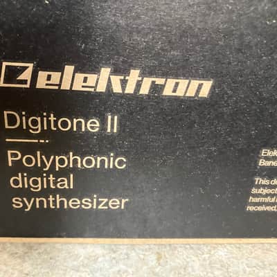 Elektron Digitone II 16-Voice Digital Synthesizer 2024 - Present Black image 5