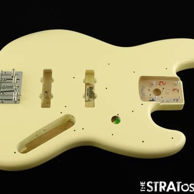 Fender Vintera III Early 60s Jazz Bass BODY & HARDWARE Alder Olympic White image 1