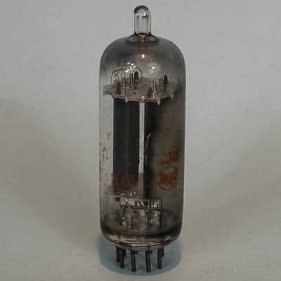 RCA 6CG7 6FQ7 Vintage Gray Plate Side Getter Tube! T422 image 1