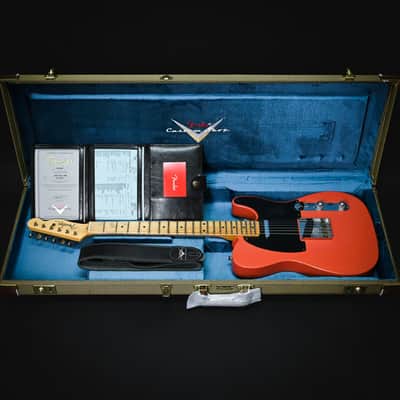 Fender Custom Shop 1954 Telecaster Journeyman- Aged Tahitian Coral 2025 (R137593) image 5