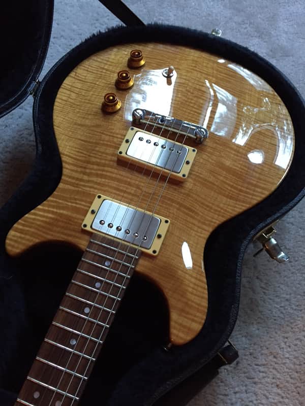 Hamer(USA) Archtop Studio 1994 Natural Blonde Flame (free shipping @ BIN price) image 1