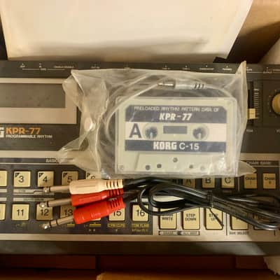 Korg KPR-77 Analog Drum Machine Early 1980's - Gray image 4