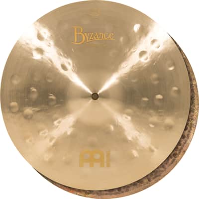 Meinl Byzance Thin HiHat 14" B14JTH, Jazz Finish - HiHat image 1