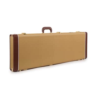 Deluxe Hard-Shell Wood Case Electric Guitars Tweed image 2
