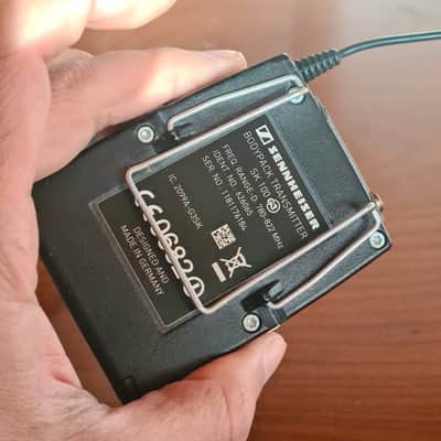 Sennheiser Sennheiser SK100 G3 + EK100 G3 True Diversity Receiver (780–822 MHz) image 13