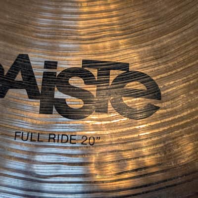 Paiste 20" Alpha Full Ride Cymbal 1992 - 2006 Traditional image 2