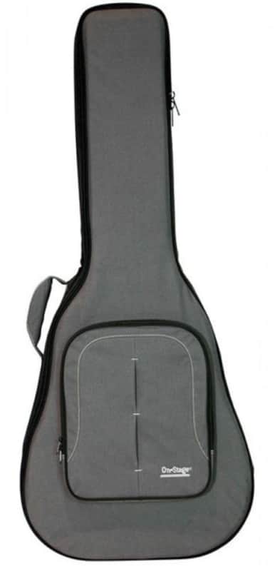 OnStage - Clearance NOS - GHA7550CG - Hybrid Acoustic Guitar Gig Bag - Charcoal Gray image 1