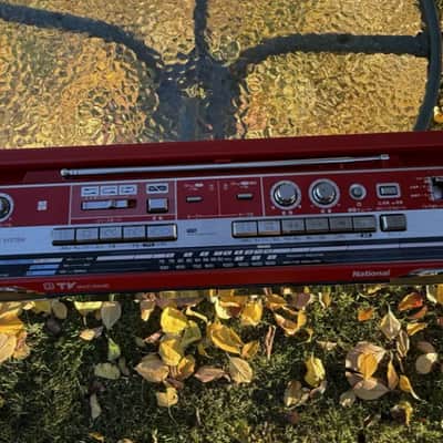 National RX-F22 Rare Vintage Cassette Deck Boombox Japan Serviced Warranty image 4