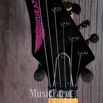 Dean JCVX P CKB Jacky Vincent Electric Guitar Floyd Rose DMT HSH Classic Black image 8