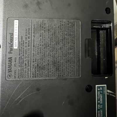 Yamaha PortaSound PS-400 Vintage 44-key keyboard synth w Case image 7