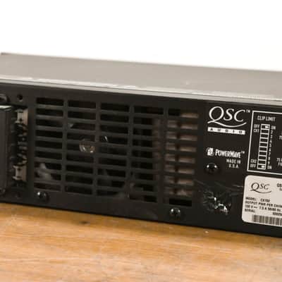 QSC CX702 2-Channel 700W Power Amplifier CG0103D image 8