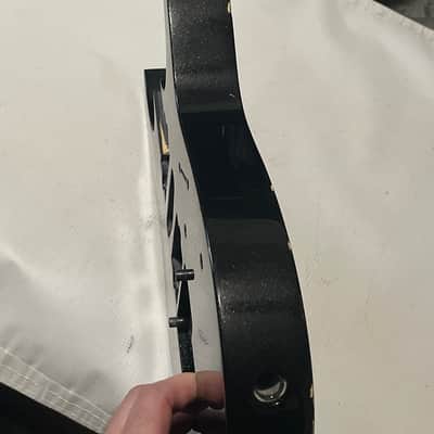 2012 Japan Ibanez RG3570z Prestige Galaxy Black Guitar Body Edge Zero ZPS3 Ready (Severe Damage) image 13