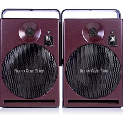 PSI Audio A14-m Broadcast Active Monitors Speakers Pair Used A14m image 2