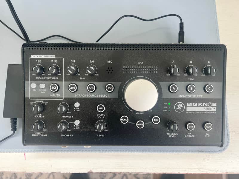Mackie Big Knob Studio+ Monitor Controller / Interface 2017 - Present - Black image 1